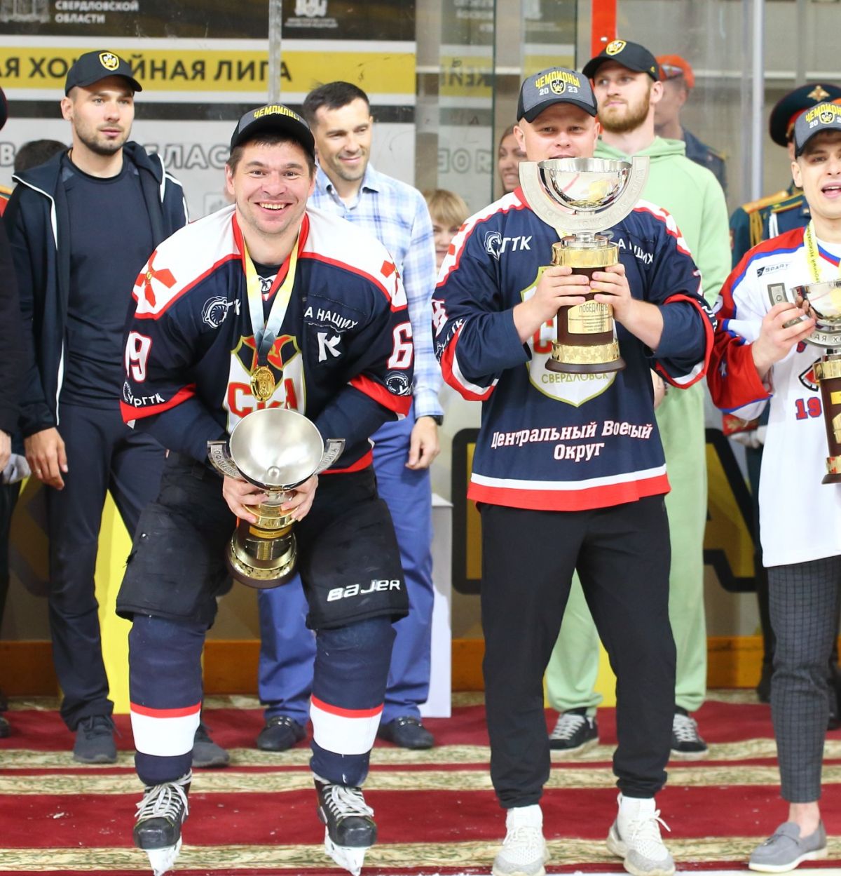 Известны чемпионы Офицерской Хоккейной Лиги регулярного чемпионата Екатеринбурга сезона 2022/2023!